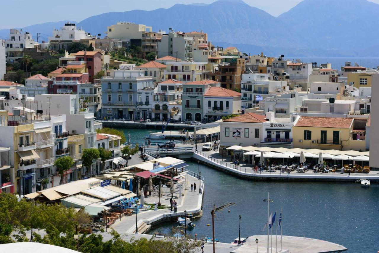 Luxury Lake - Center House Agios Nikolaos Exterior foto
